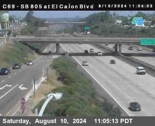 SB 805 at El Cajon Blvd (On Ramp)