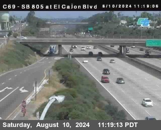 SB 805 at El Cajon Blvd (On Ramp)