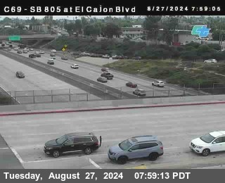 SB 805 at El Cajon Blvd (On Ramp)