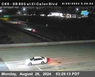 SB 805 at El Cajon Blvd (On Ramp)