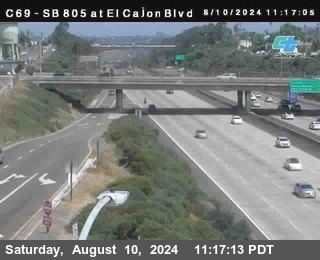 SB 805 at El Cajon Blvd (On Ramp)