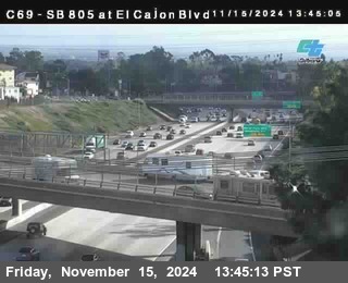 SB 805 at El Cajon Blvd (On Ramp)