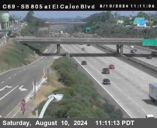 SB 805 at El Cajon Blvd (On Ramp)