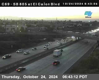 SB 805 at El Cajon Blvd (On Ramp)