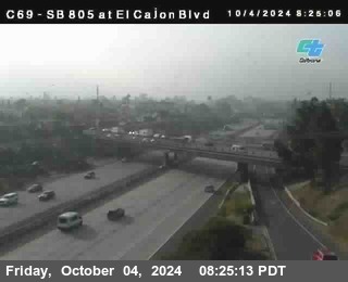 SB 805 at El Cajon Blvd (On Ramp)