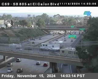 SB 805 at El Cajon Blvd (On Ramp)