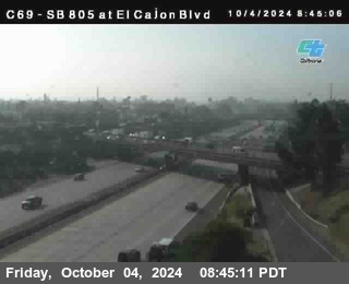 SB 805 at El Cajon Blvd (On Ramp)