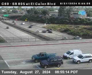 SB 805 at El Cajon Blvd (On Ramp)