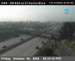 SB 805 at El Cajon Blvd (On Ramp)