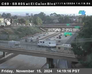 SB 805 at El Cajon Blvd (On Ramp)