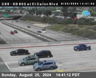 SB 805 at El Cajon Blvd (On Ramp)