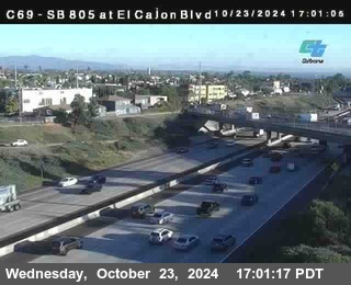 SB 805 at El Cajon Blvd (On Ramp)