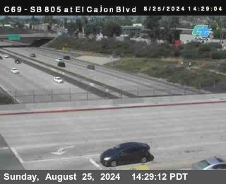 SB 805 at El Cajon Blvd (On Ramp)