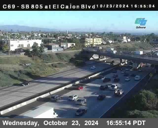 SB 805 at El Cajon Blvd (On Ramp)