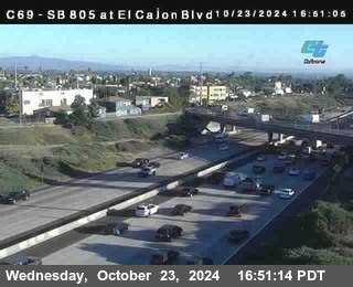 SB 805 at El Cajon Blvd (On Ramp)