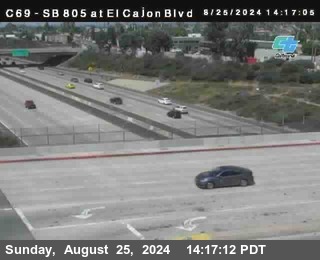 SB 805 at El Cajon Blvd (On Ramp)