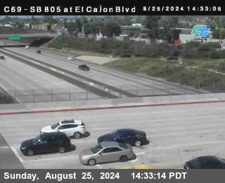 SB 805 at El Cajon Blvd (On Ramp)