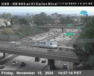 SB 805 at El Cajon Blvd (On Ramp)