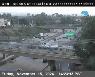 SB 805 at El Cajon Blvd (On Ramp)