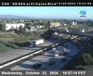 SB 805 at El Cajon Blvd (On Ramp)