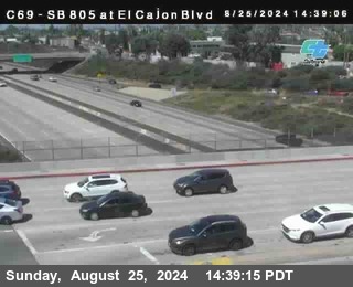 SB 805 at El Cajon Blvd (On Ramp)