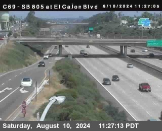 SB 805 at El Cajon Blvd (On Ramp)