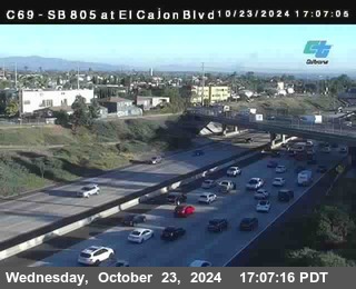 SB 805 at El Cajon Blvd (On Ramp)