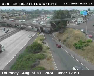 SB 805 at El Cajon Blvd (On Ramp)