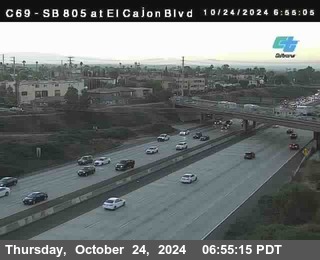 SB 805 at El Cajon Blvd (On Ramp)