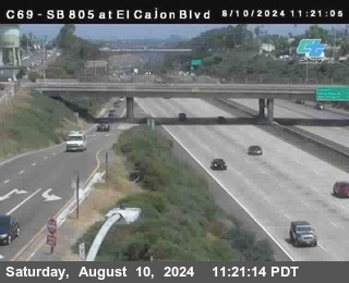 SB 805 at El Cajon Blvd (On Ramp)