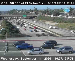 SB 805 at El Cajon Blvd (On Ramp)