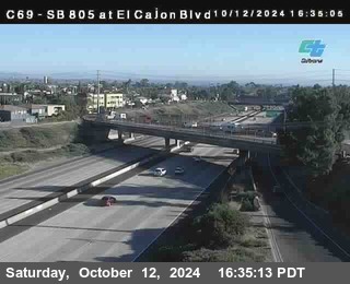 SB 805 at El Cajon Blvd (On Ramp)