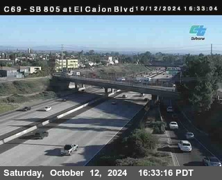 SB 805 at El Cajon Blvd (On Ramp)