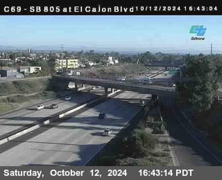 SB 805 at El Cajon Blvd (On Ramp)