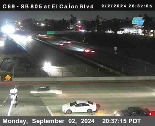 SB 805 at El Cajon Blvd (On Ramp)