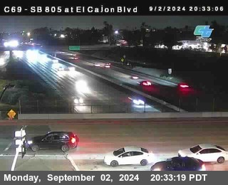 SB 805 at El Cajon Blvd (On Ramp)