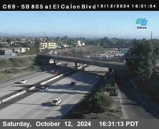 SB 805 at El Cajon Blvd (On Ramp)