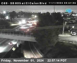 SB 805 at El Cajon Blvd (On Ramp)