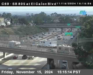 SB 805 at El Cajon Blvd (On Ramp)