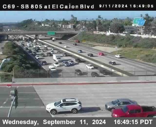 SB 805 at El Cajon Blvd (On Ramp)