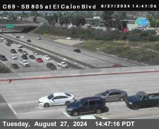 SB 805 at El Cajon Blvd (On Ramp)