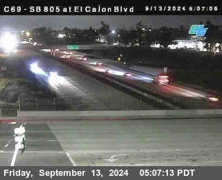 SB 805 at El Cajon Blvd (On Ramp)