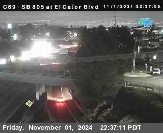 SB 805 at El Cajon Blvd (On Ramp)