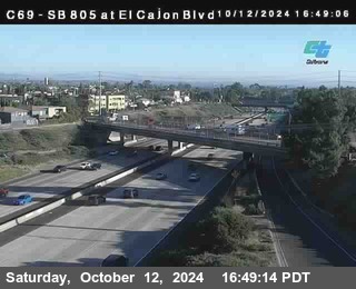 SB 805 at El Cajon Blvd (On Ramp)