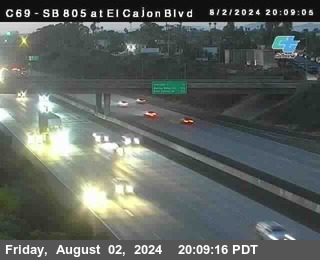 SB 805 at El Cajon Blvd (On Ramp)