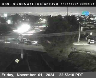 SB 805 at El Cajon Blvd (On Ramp)