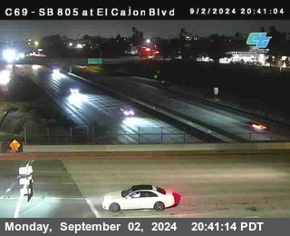 SB 805 at El Cajon Blvd (On Ramp)