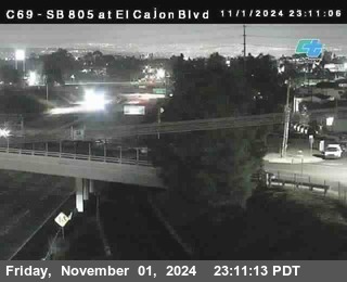 SB 805 at El Cajon Blvd (On Ramp)