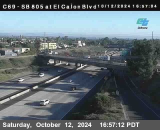 SB 805 at El Cajon Blvd (On Ramp)