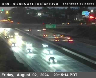 SB 805 at El Cajon Blvd (On Ramp)